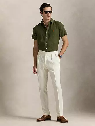 POLO RALPH LAUREN | Chemise en lin
Marque: POLO RALPH LAUREN
Couleur: dunkelblau
Catégories: Mode, Hommes

Longueur des manches: Manches courtes
Matériel: Lin
Forme du col: Col boutonné
Motif: Uni
Coupe (vêtement d'extérieur): Regular
Style: Casual
Détails: Logo | olive